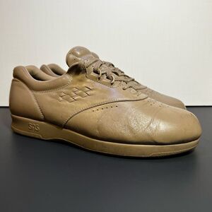 Womens SAS Free Time Light Brown Leather Walking Shoes / Size 9.5 Medium
